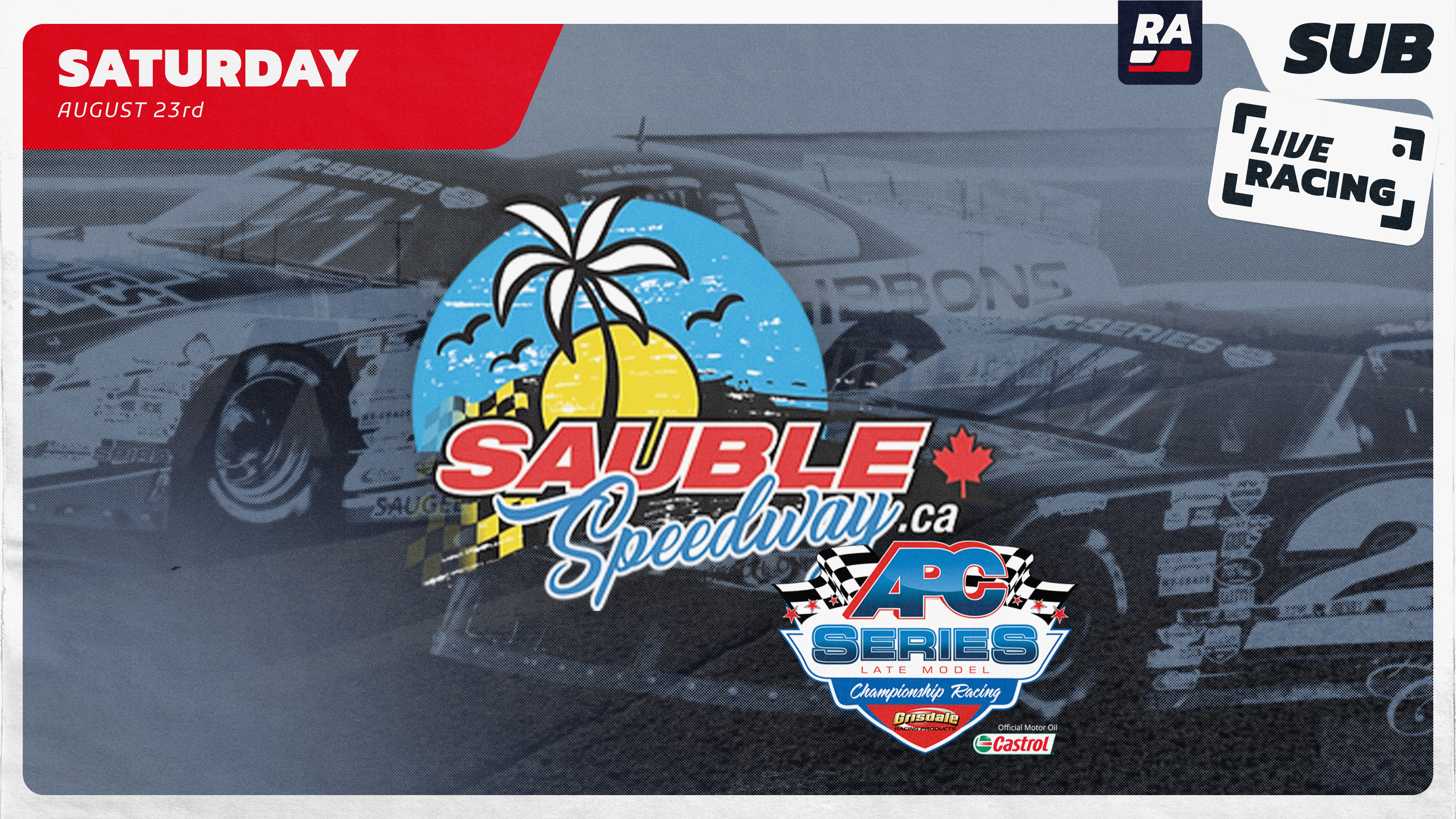 REPLAY - APC United Racing Series Late Models at Sauble (ON, CANADA) - 8.24.25