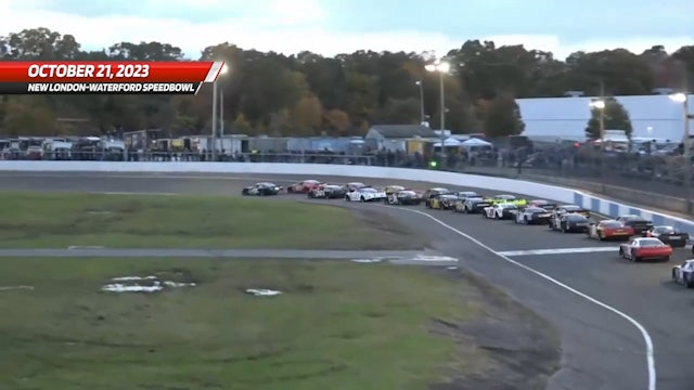Highlights - ACT Late Models at New London-Waterford Speedbowl - 10.21.23