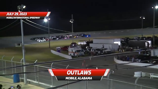 Highlights - Outlaws at Mobile International Speedway - 7.29.23