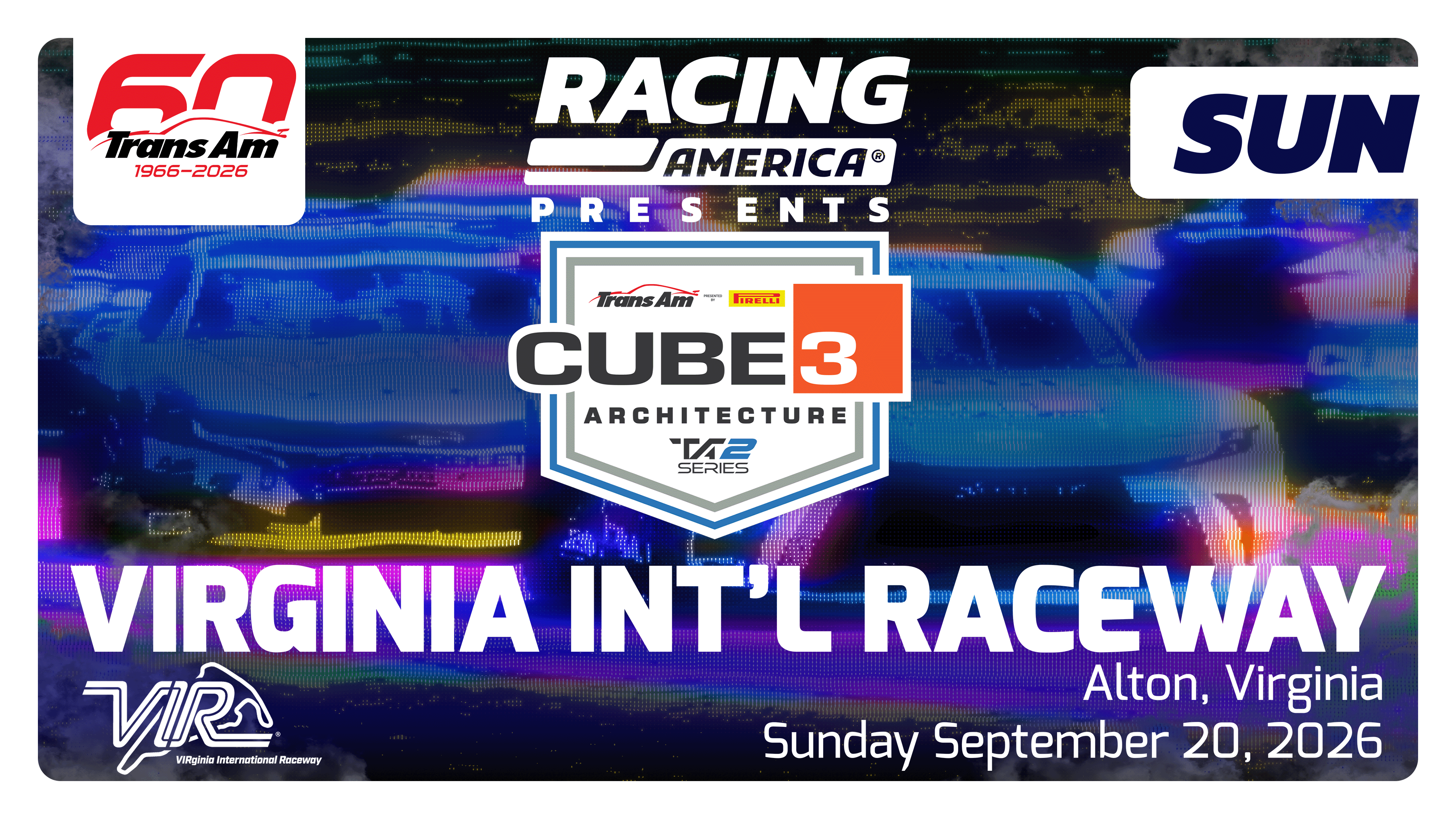 UNLOCKED 9.20.26 12:45 PM - Trans Am CUBE 3 Architecture TA2 Series at VIRginia International Raceway (VA)