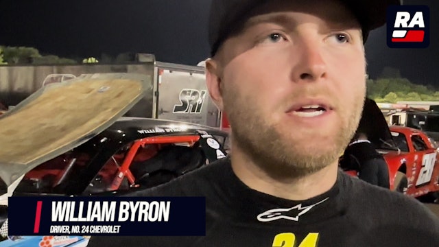 William Byron ASA STARS National Tour Hickory Post-Race Interview