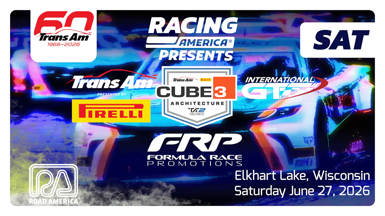 UNLOCKED 6.27.26 1:30 PM ET - Saturday Afternoon Sessions at Road America (WI)