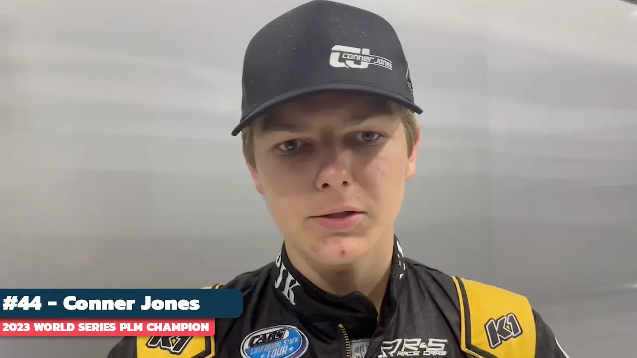 Hear From Conner Jones | '23 World Series PLM Champion - Racing America ...