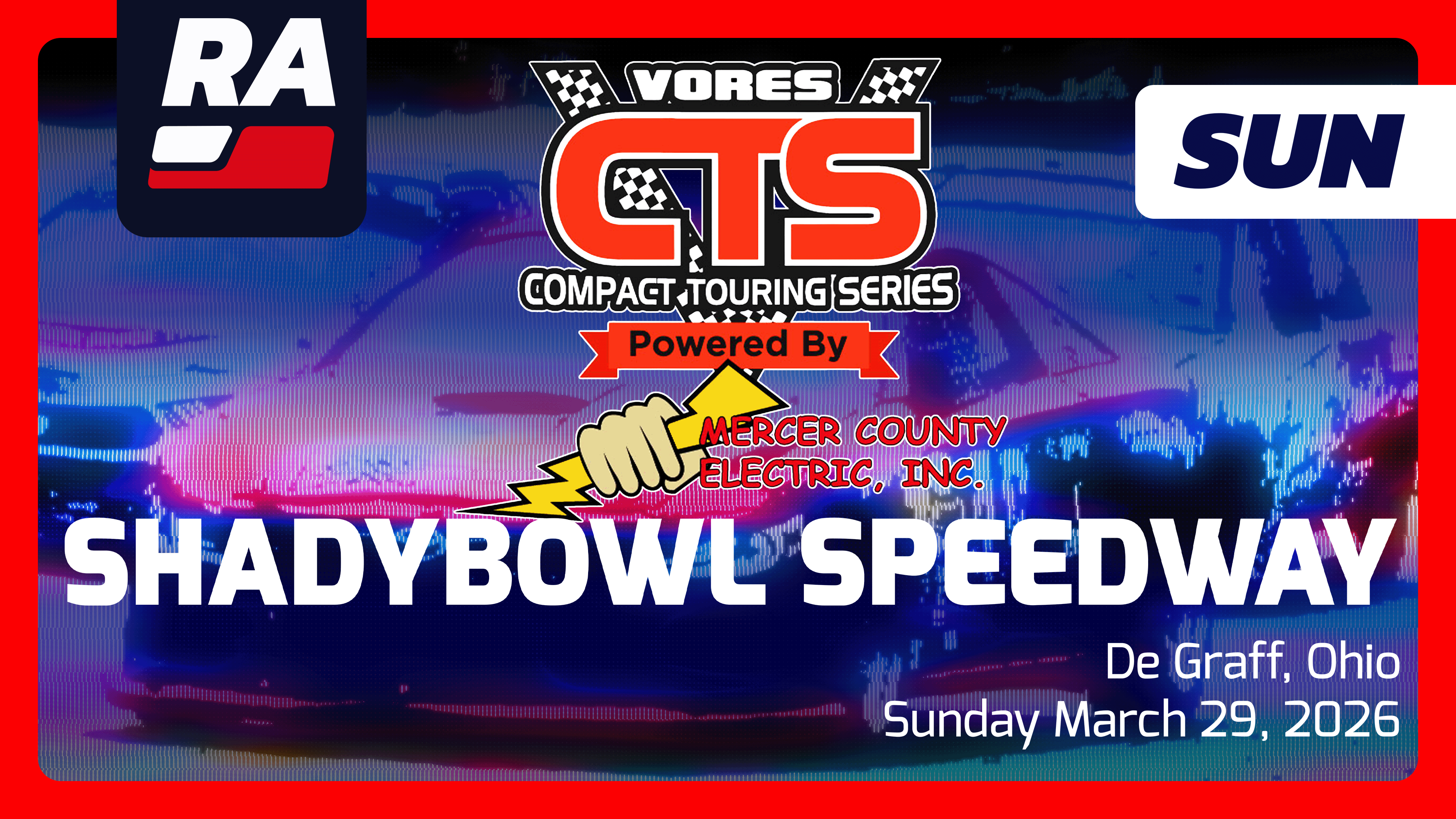 SUB 3.29.26 - Vores Compact Touring Series at Shadybowl (OH)