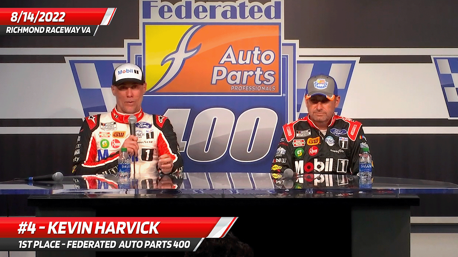 Federated Auto Parts 400 - Post-Race Interviews