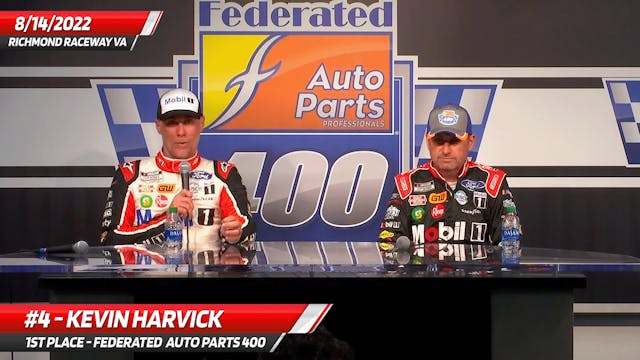 Federated Auto Parts 400 - Post-Race ...