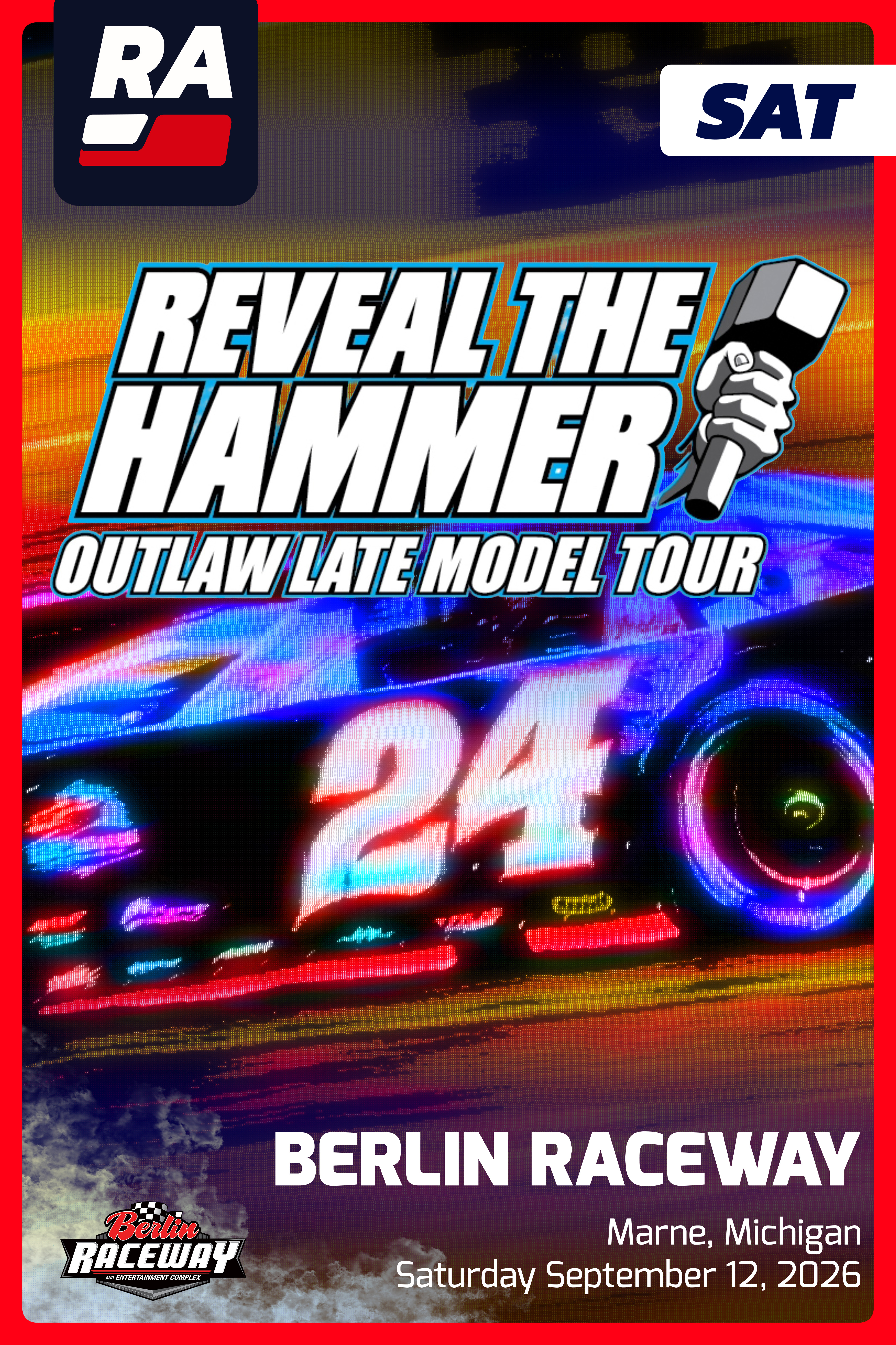 SUB 9.12.26 - Reveal the Hammer Outlaw Late Models at Berlin (MI)