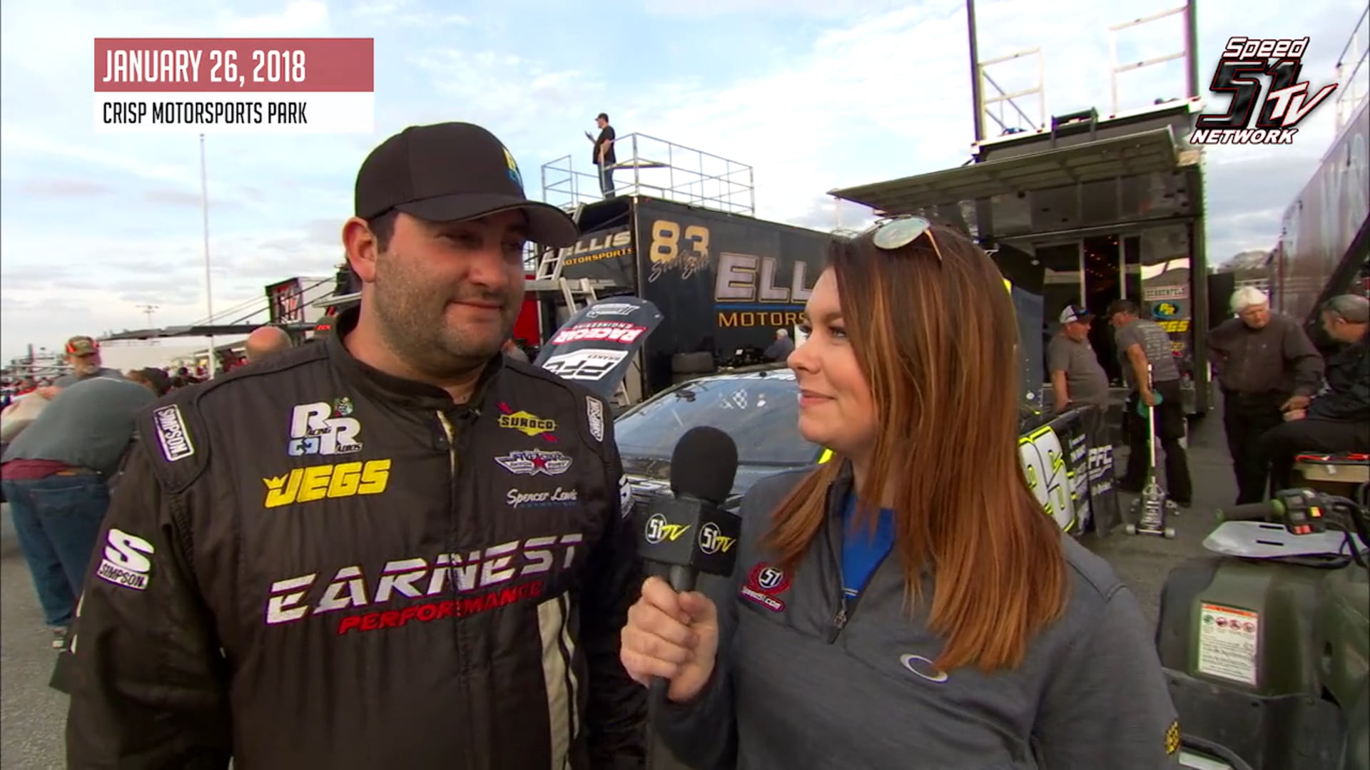 2018 CRA Speedfest - Bubba Pollard - 1 on 1 - Friday Practice - 1.26.18