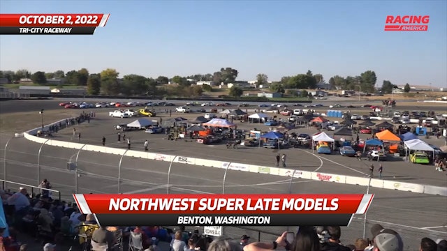 Highlights - Northwest Super Late Model Series at Tri-City - 10.2.22