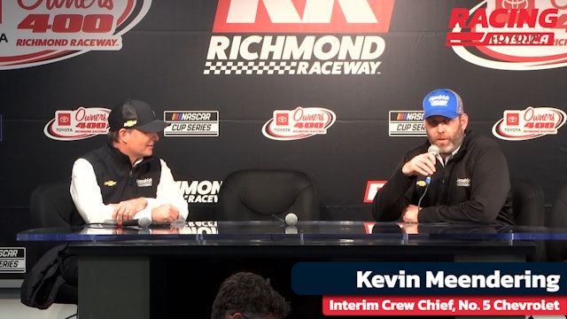 Jeff Gordon, Kevin Meendering | Richmond Post-Race