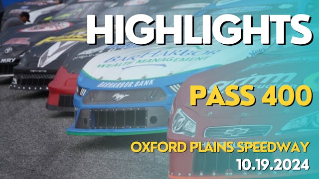 Highlights - PASS 400 at Oxford Plain...