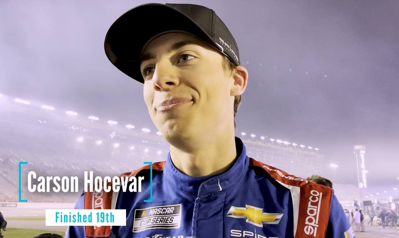 Cup Atlanta Post Race Driver Sound