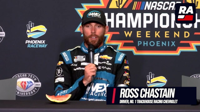 Ross Chastain Post-Race Press Conference NASCAR Cup Series Championship Race