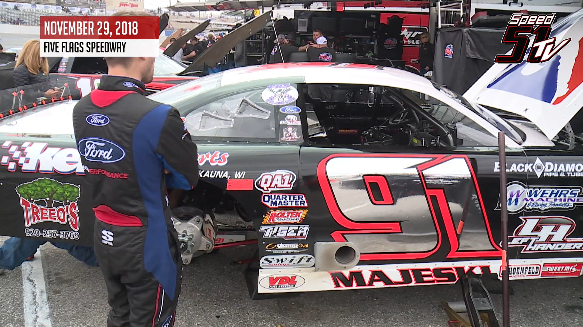 Ty Majeski Fastest in First Snowball Practice - 1 on 1