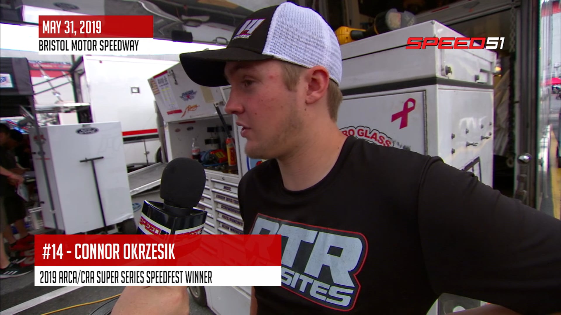 Connor Okrzesik One on One at Bristol - May 31, 2019