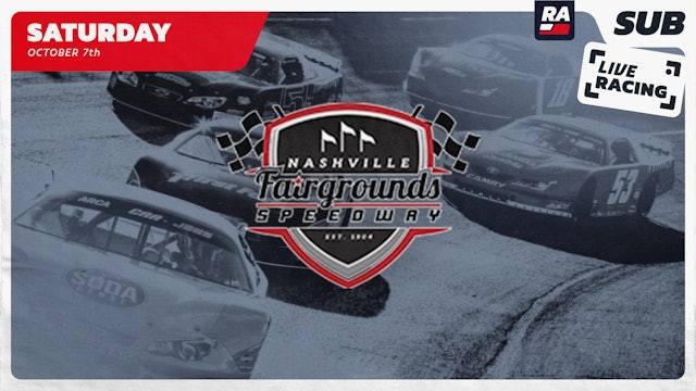 Replay - Pro Late Models, Outlaws at Nashville Fairgrounds (TN) - 10.7.23