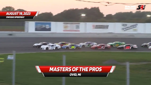 Highlights - Masters of the Pros at Owosso Speedway - 8.19.23