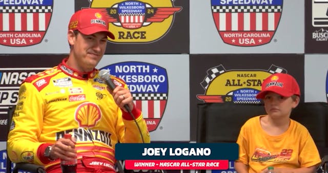 Joey Logano & Paul Wolfe All-Sar Race...