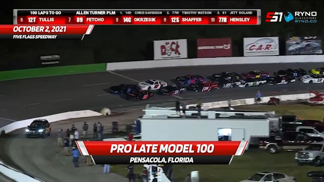 Pro Late Model 100 at Five Flags Speedway - Highlights - October 2, 2021