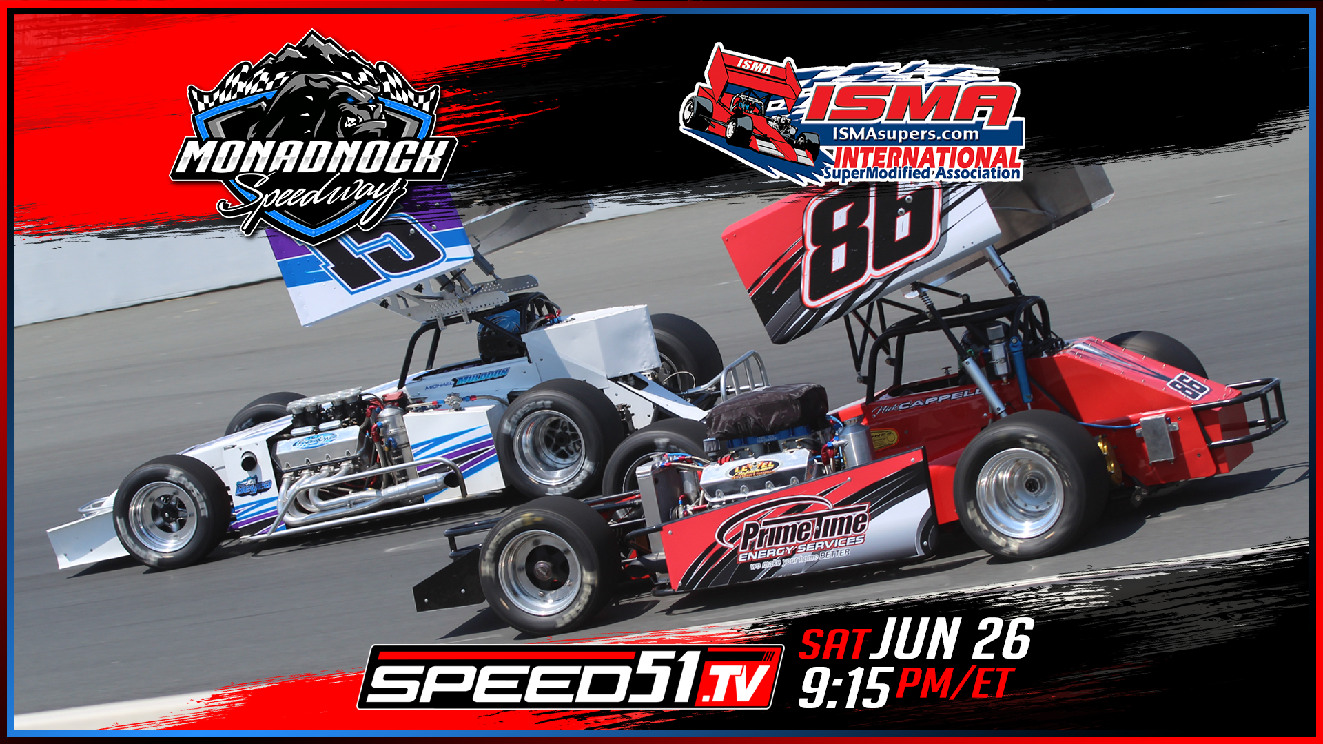 ISMA Supermodifieds at Monadnock - Replay - June 26, 2021