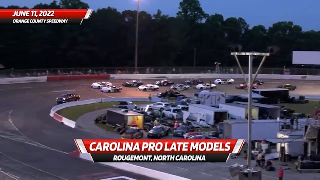 Highlights - Carolina Pro Late Model Series at Orange County - 6.11.22