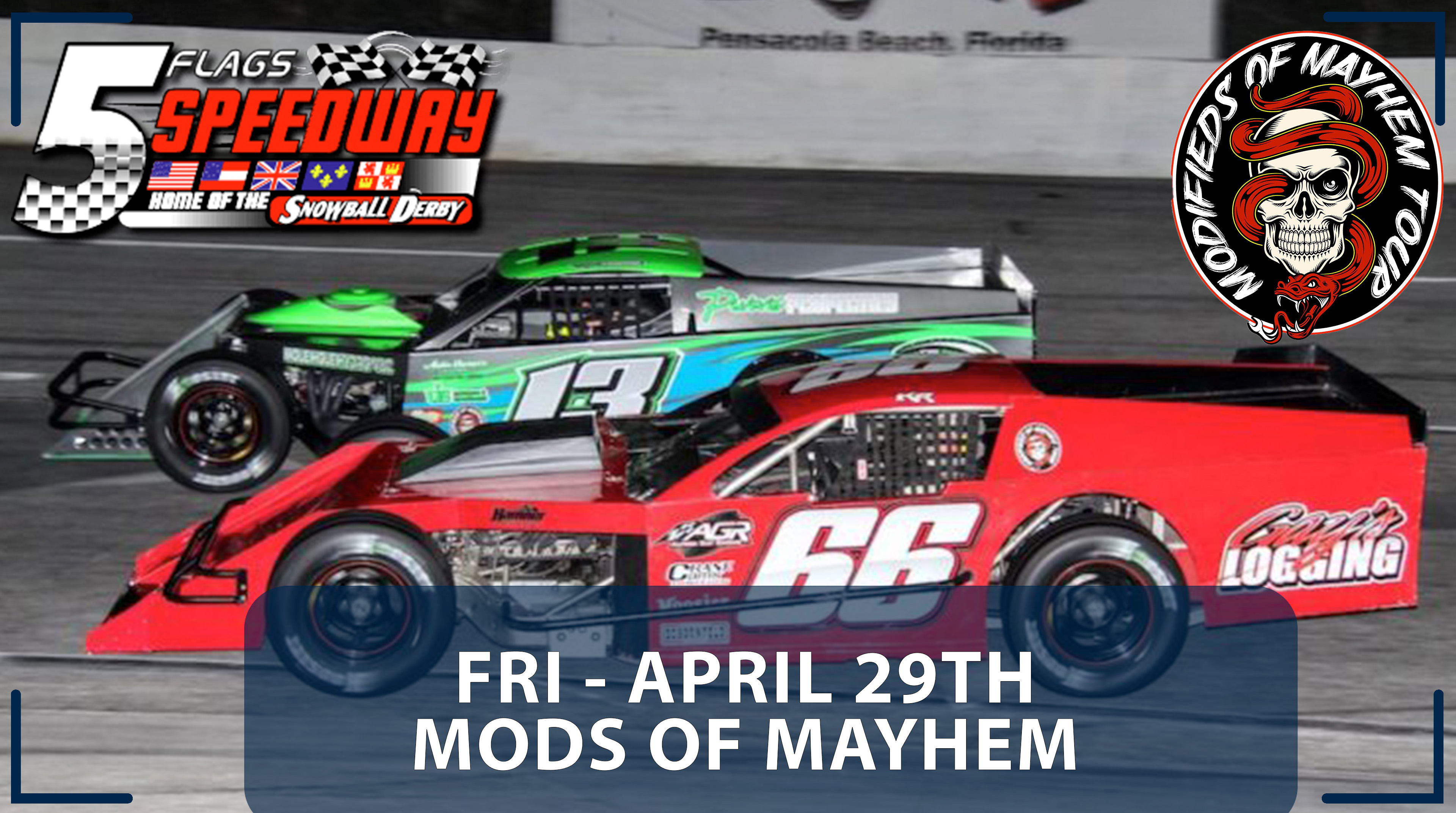 Replay - Modifieds of Mayhem at Five Flags - 4.29.22