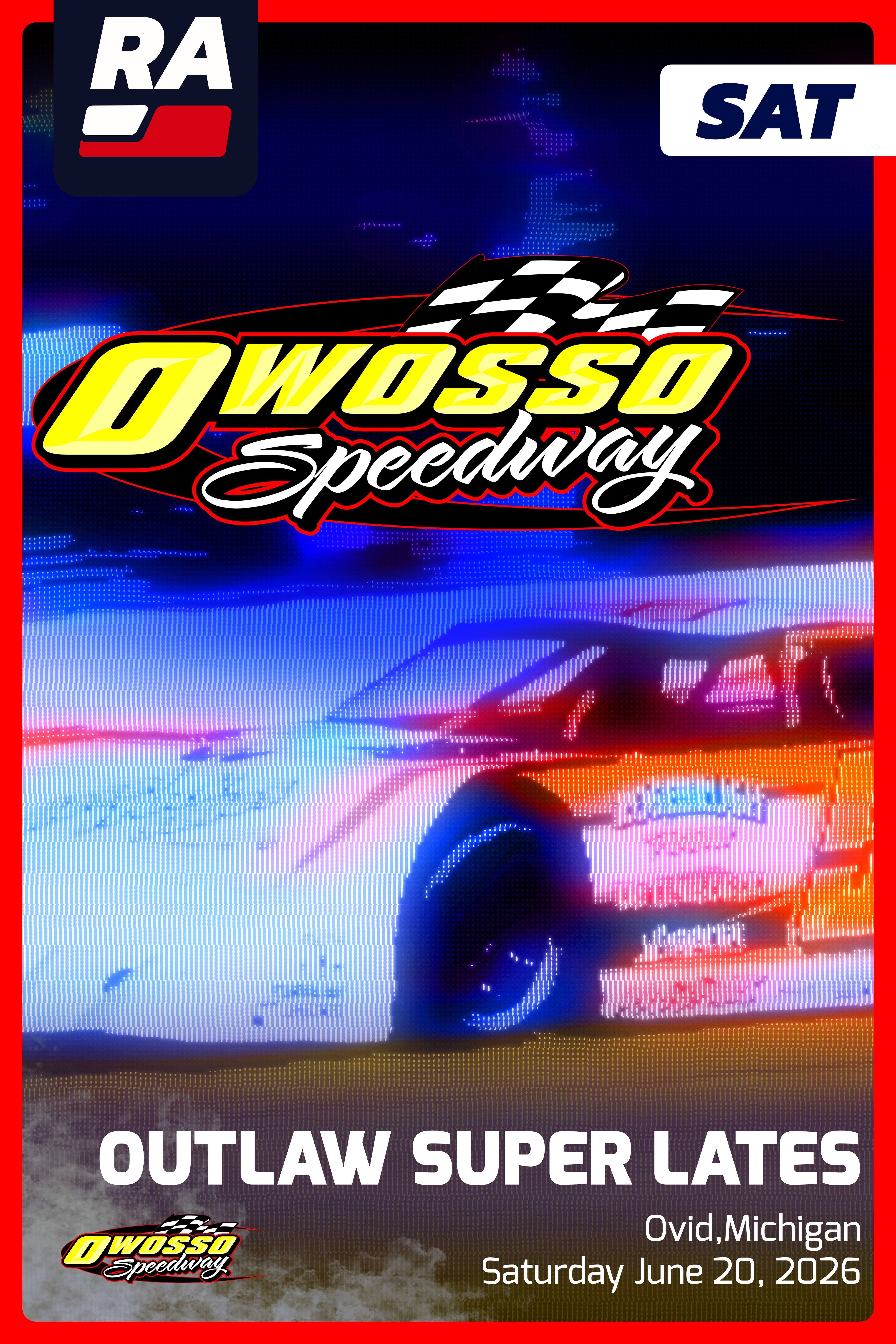 SUB 6.20.26 - Outlaw Super Late Models at Owosso (MI)