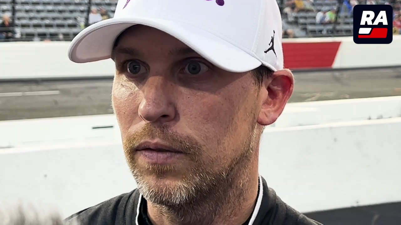 Denny Hamlin NWBS All-Star Race Heat Post-Race 