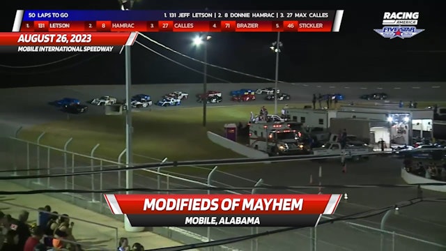 Highlights - Modifieds of Mayhem at Mobile International Speedway - 8.26.23