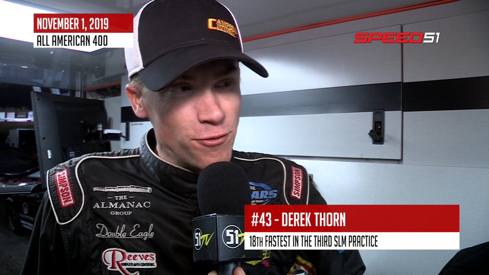 All-American 400 SLM Practice - Recap - Nov. 1, 2019