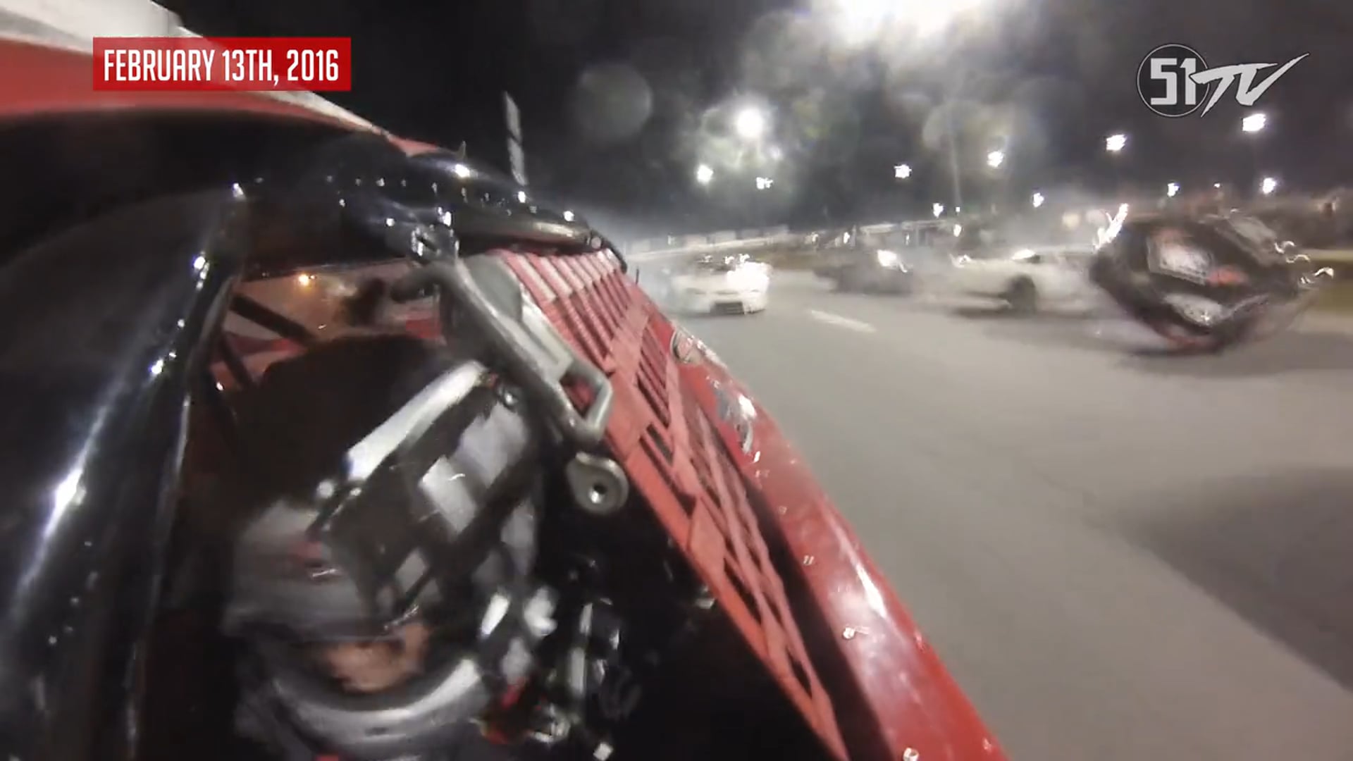 Pro Late Models at New Smyrna - Cole Anderson On-Board - Feb. 13, 2016