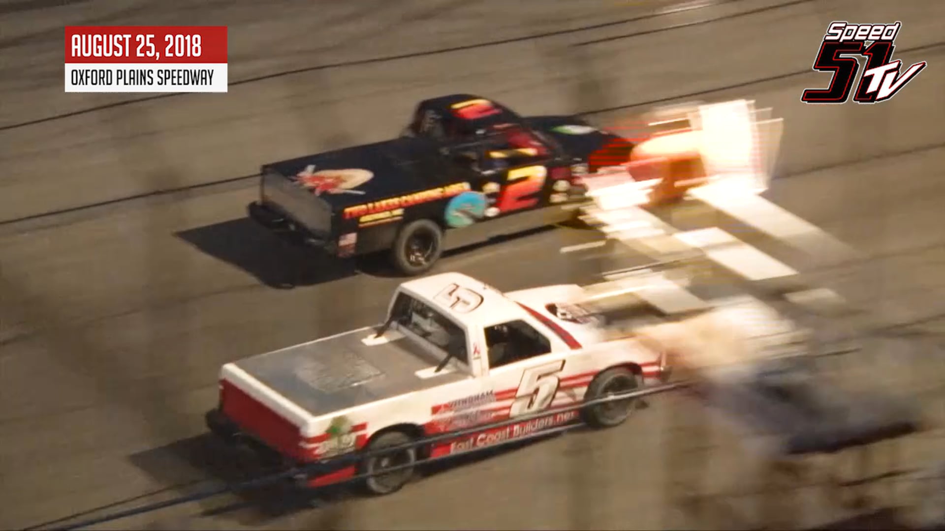 Sport Trucks Feature - Oxford Plains Speedway - Highlights