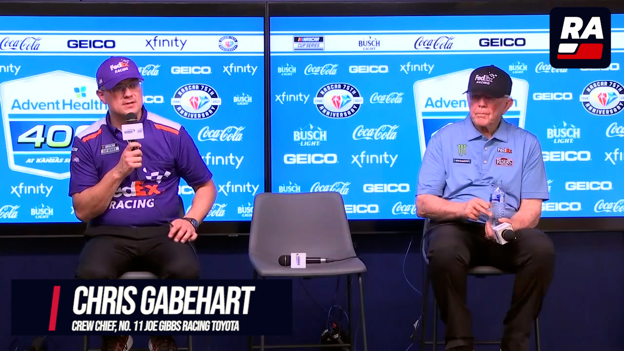Chris Gabehart-Joe Gibbs Kansas Post-Race Press Conference 