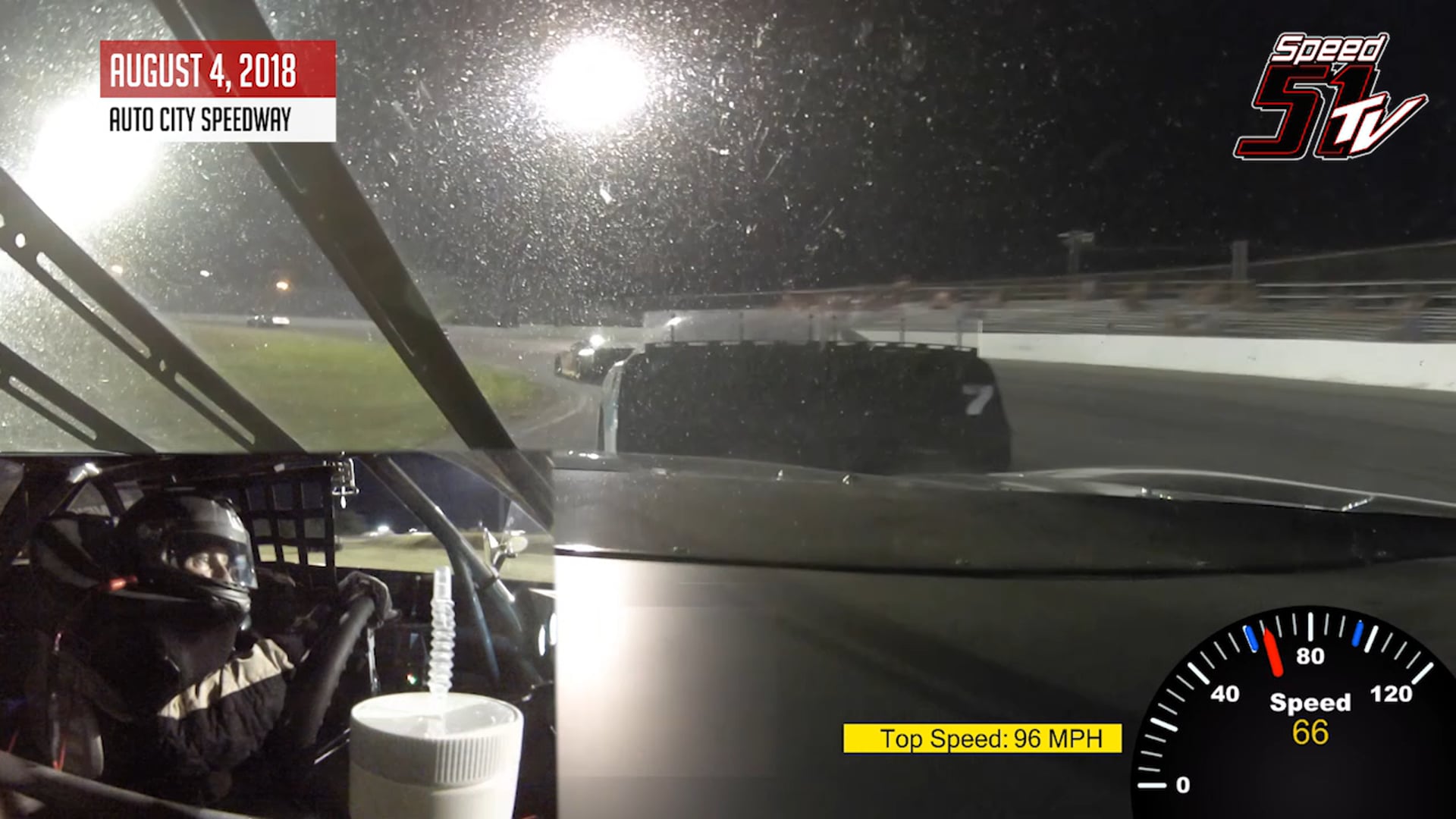 Brian Campbell - JEGS/CRA All-Stars Tour - Auto City Speedway - On-board