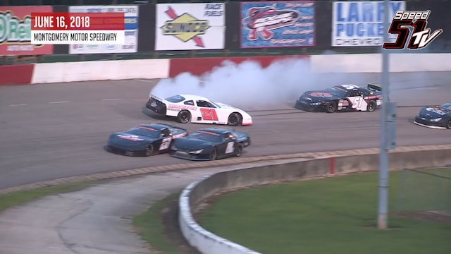 Late Model Sportsman at Montgomery - Highlights June 16, 2018