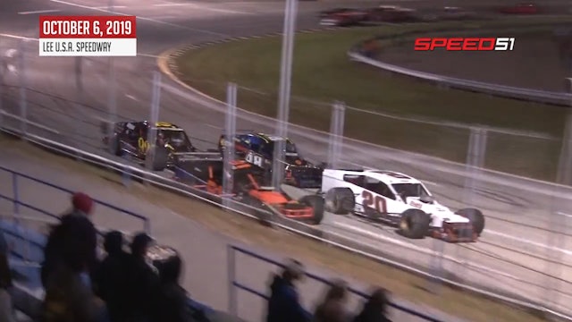 Valenti Modified Racing Series Race #2 at Lee USA - Highlights - Oct. 6, 2019