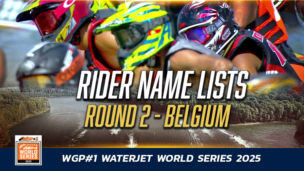 Waterjet World Series 2025 | Round 2 - Belgium