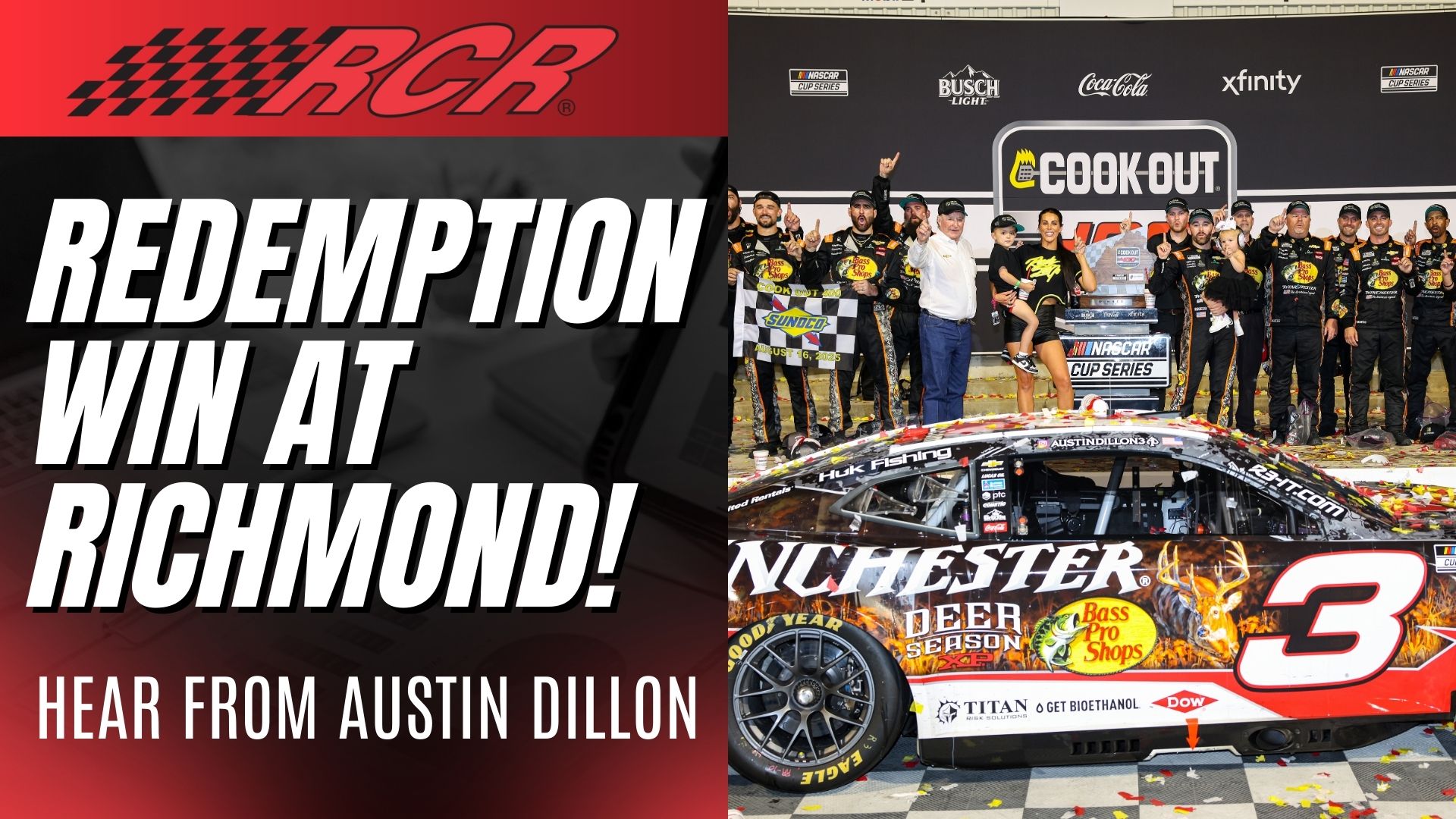Austin Dillon Earns a Spot in the Playoffs!