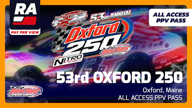 PPV - 2026 Oxford 250 ALL ACCESS