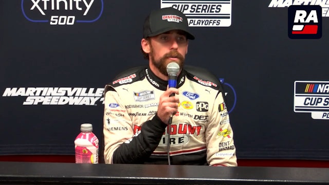 Ryan Blaney Martinsville Speedway Post-Race Press Conference