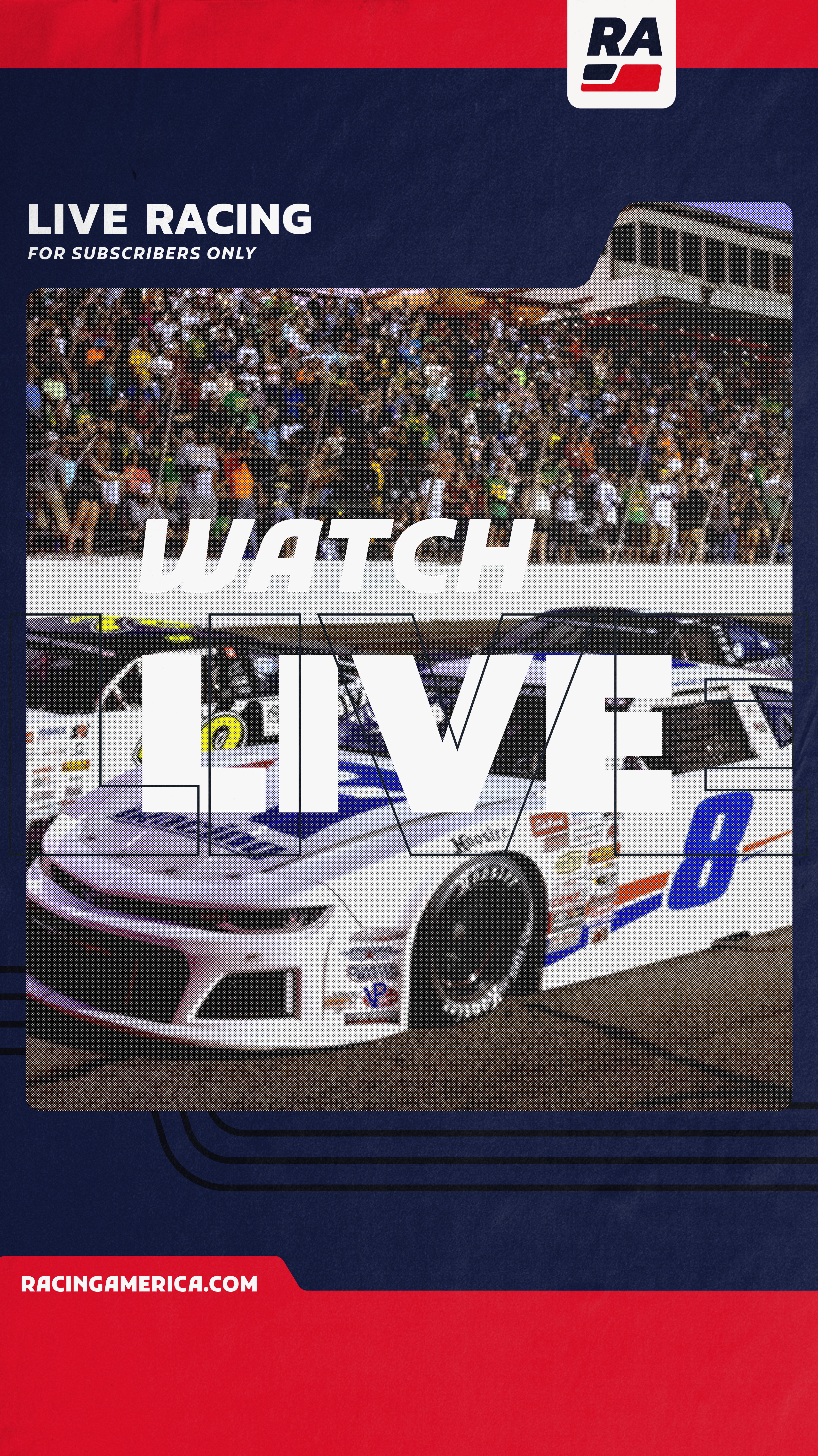 Upcoming Live Events - Racing America | A New Home for Racing