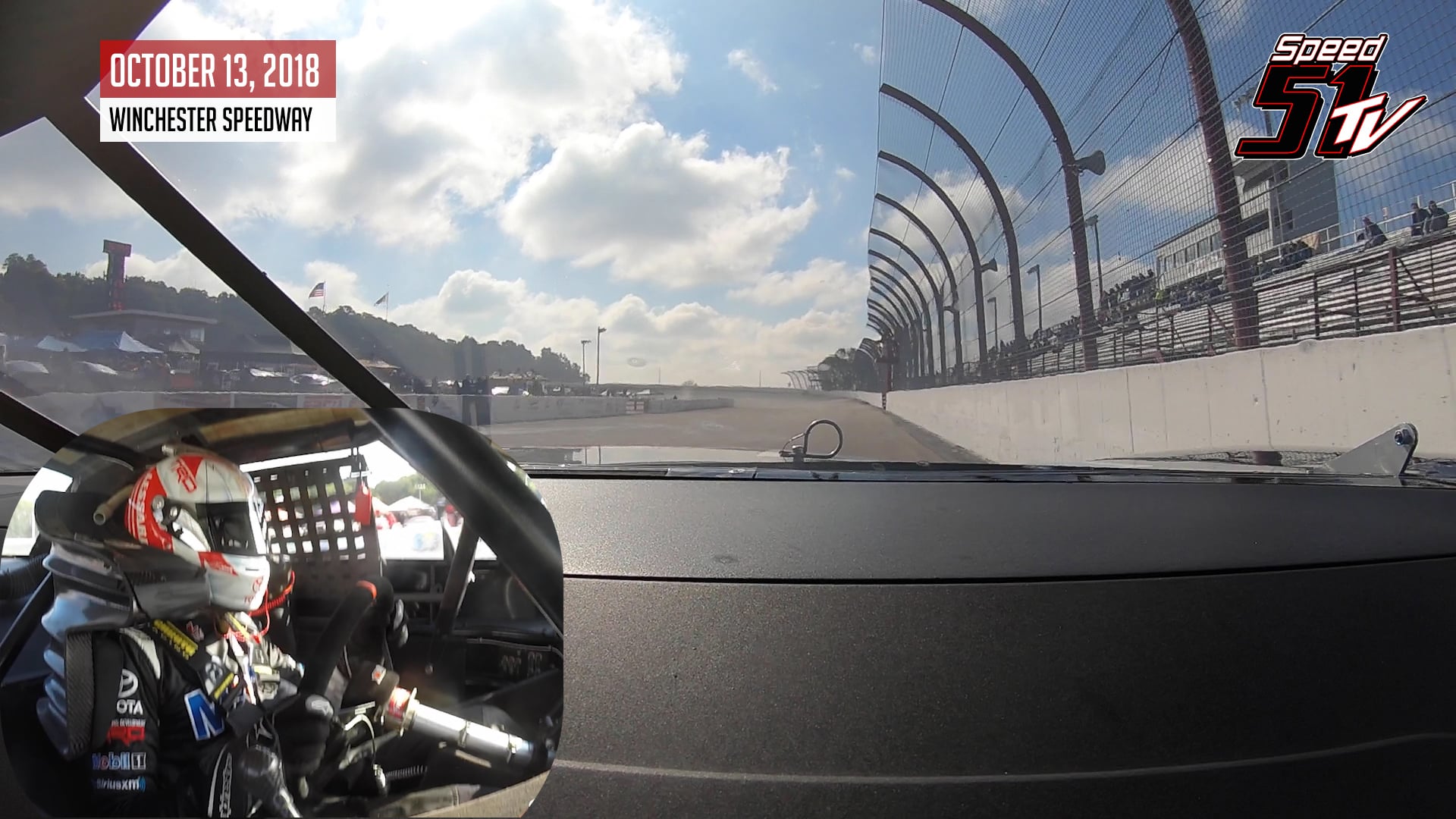 Raphael Lessard - Winchester 400 Practice - Winchester Speedway - Onboard