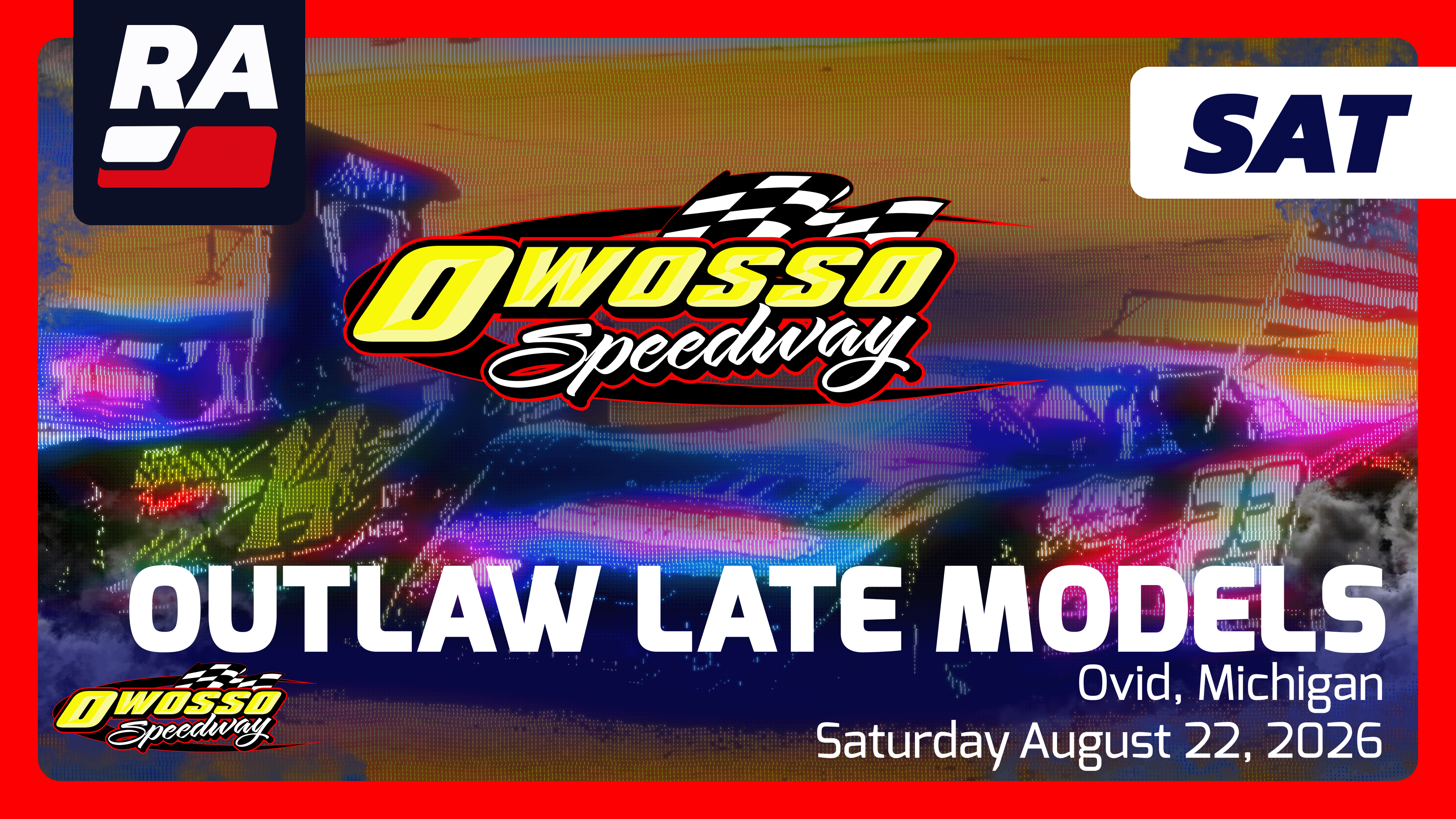 REPLAY - Outlaw Super Late Models at Owosso (MI) - 8.22.26