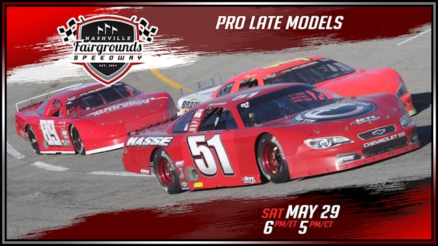 Pro Late Models at Nashville - Replay - May 29, 2021