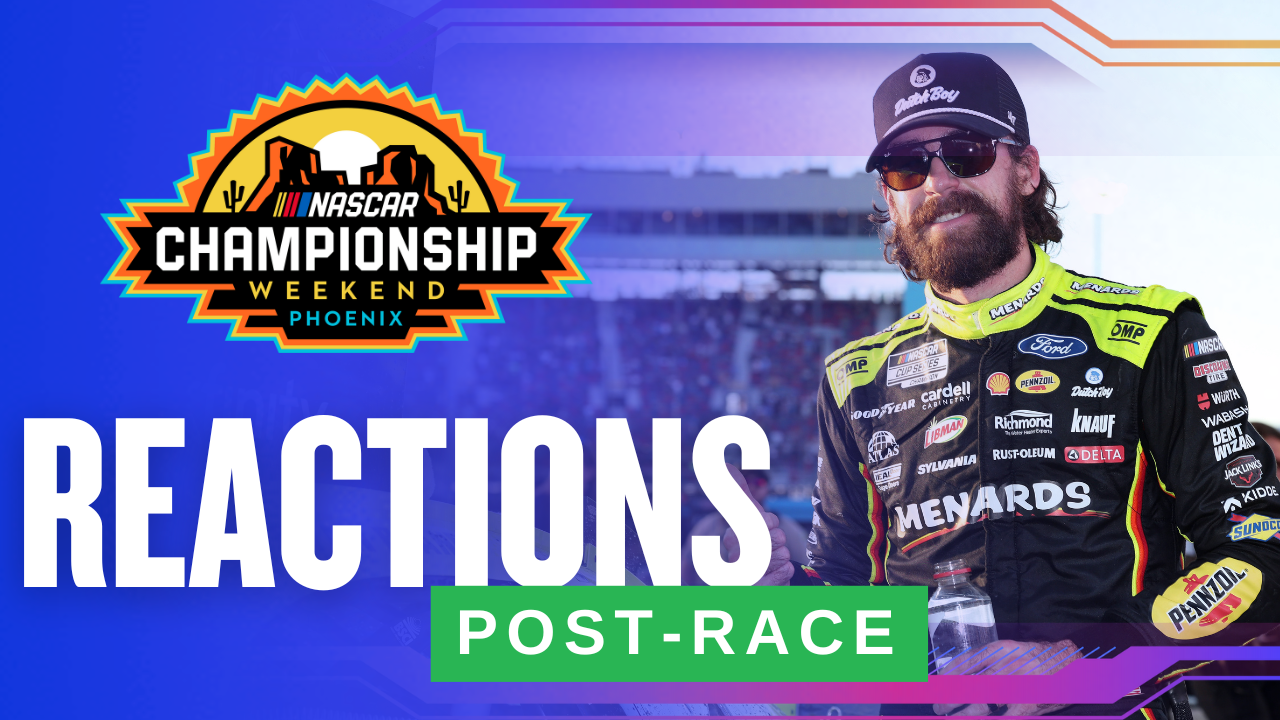 Ryan Blaney Finishes The Season Strong At Phoenix | Post-Race Reactions