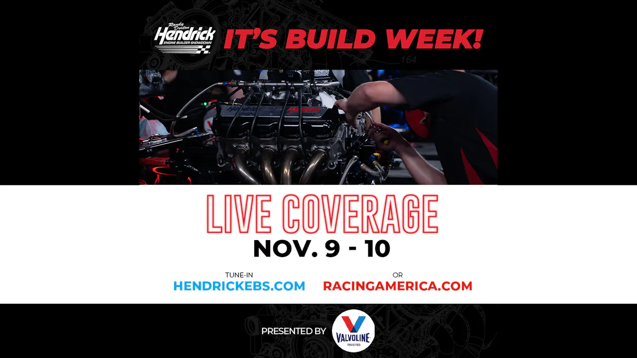 Replay FREEVIEW Hendrick Engine Builder Showdown Day 2 11.10.22