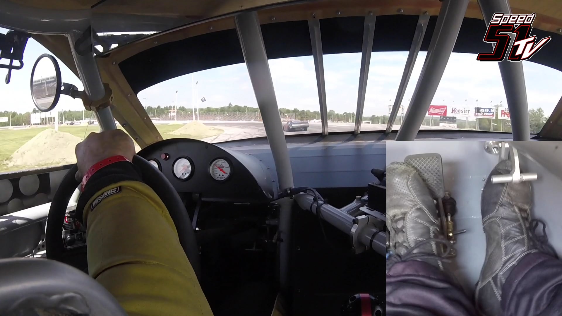 Johnny Clark - Sat. Practice Oxford 250 - On-board