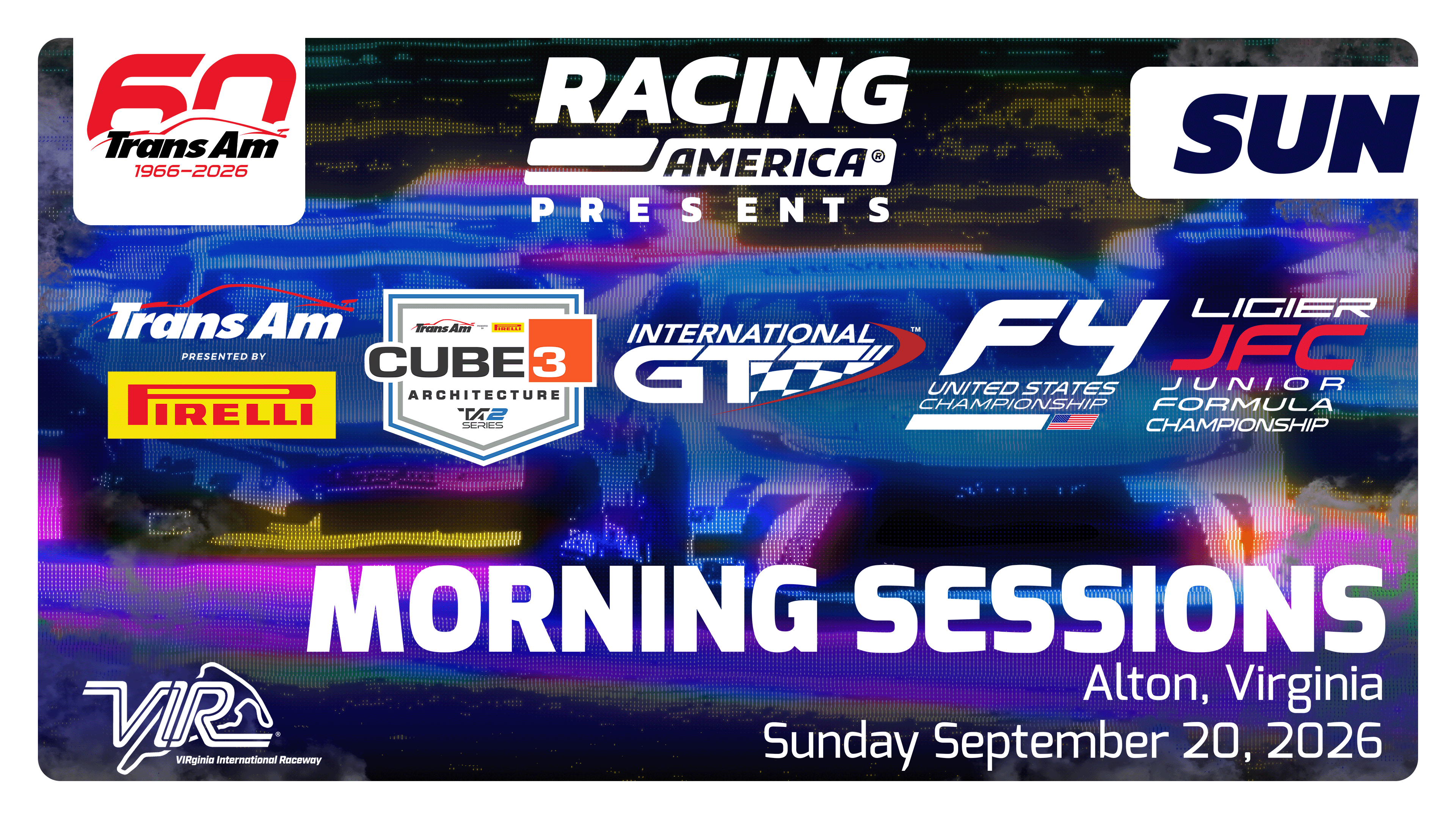 UNLOCKED 9.20.26 8:05 AM - TA & TA2 Qualifying, Formula Races at VIRginia International Raceway (VA)