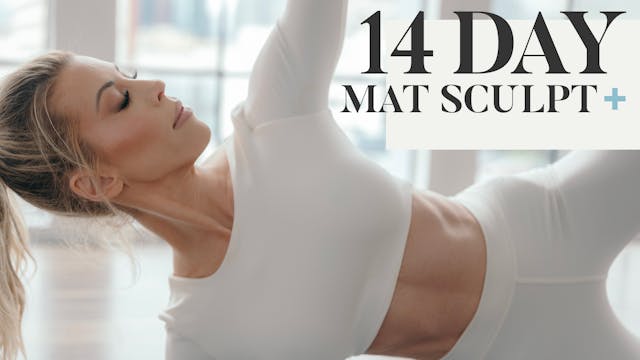 14 Day Mat Sculpt+ Plan