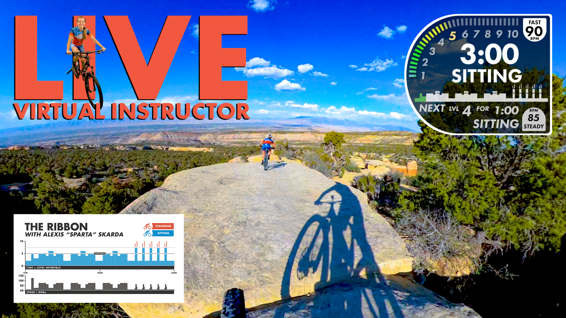 "The Ribbon" Trail Virtual Instructor With Alexis "Sparta" Skarda!